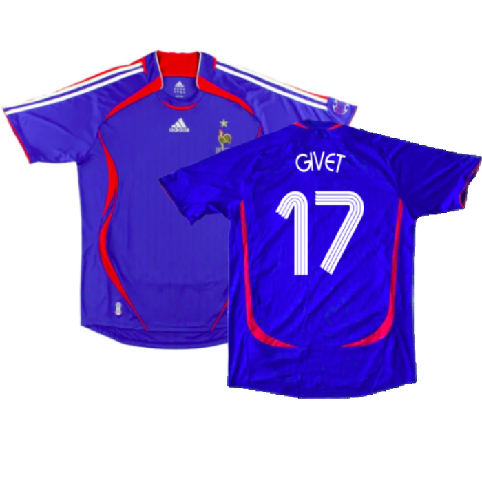 France 2006-08 Home Shirt (L) (Good) (Givet 17)