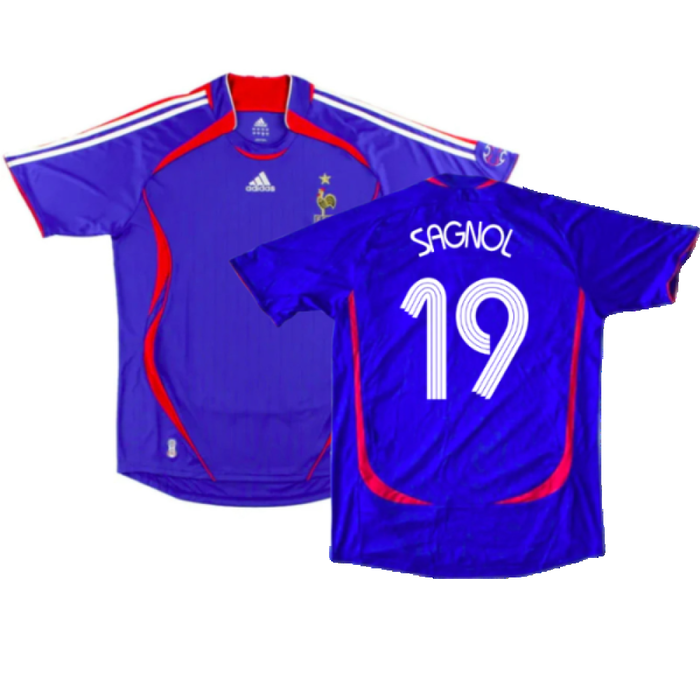 France 2006-08 Home Shirt (XL) (Excellent) (Sagnol 19)