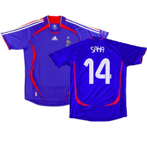 France 2006-08 Home Shirt (L) (Good) (Saha 14)_0