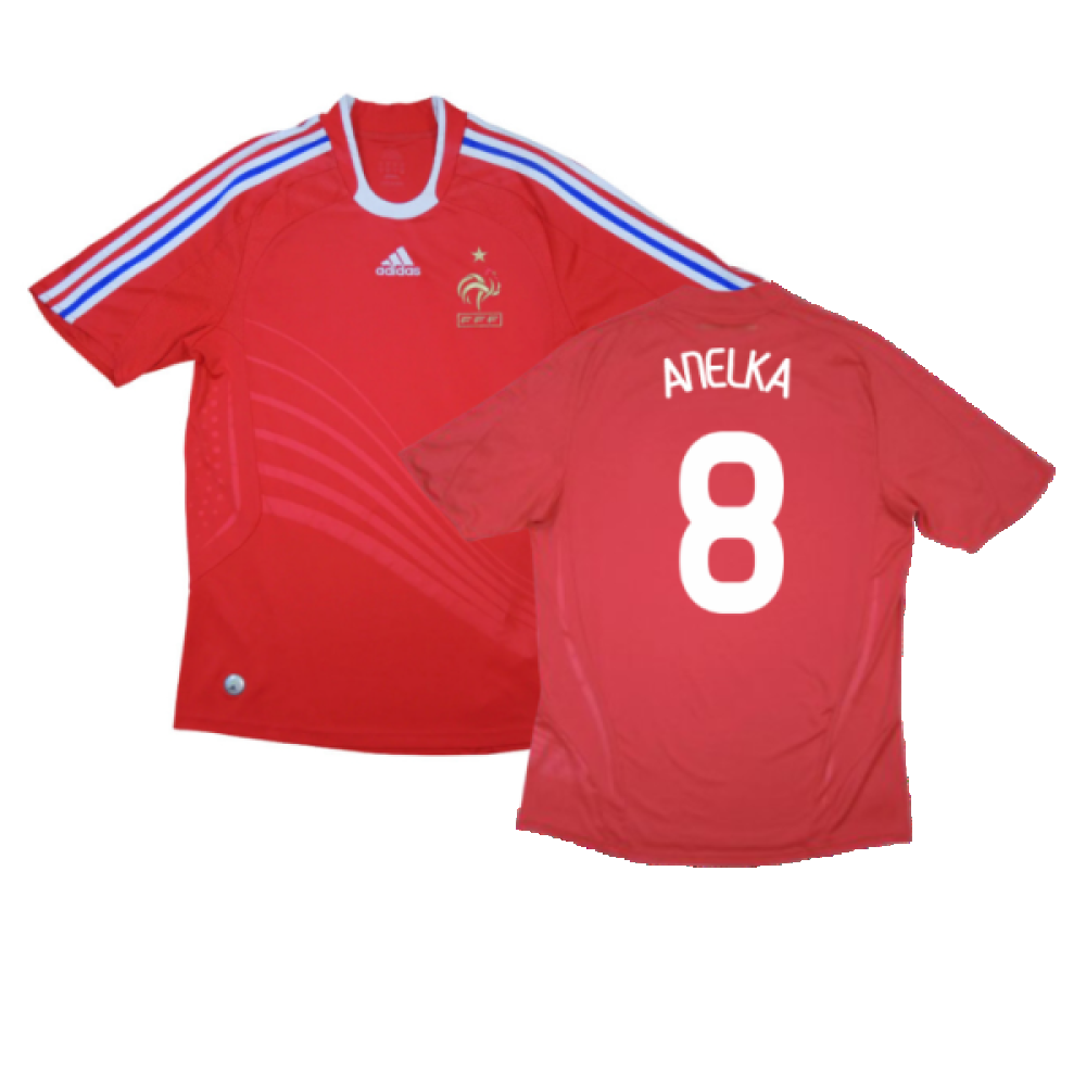 France 2007-08 Away Shirt (M) (Excellent) (Anelka 8)_0