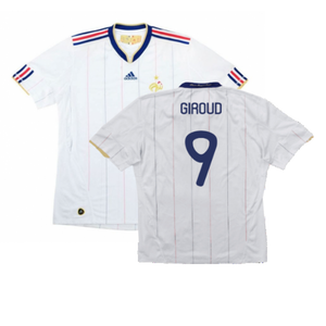 France 2010-11 Away Shirt (M) (Excellent) (GIROUD 9)_0