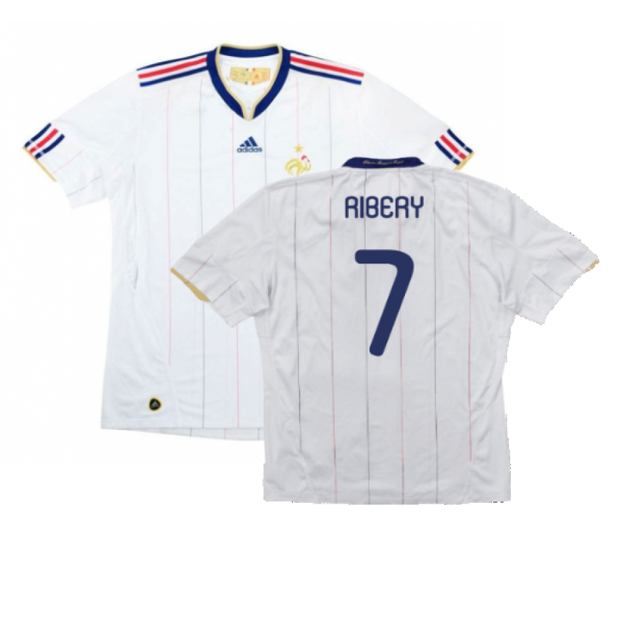 France 2010-11 Away Shirt (M) (Excellent) (Ribery 7)