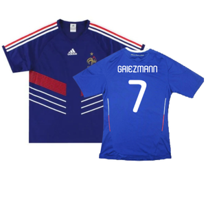 France 2010-11 Home Shirt (Basic) (L) (Mint) (GRIEZMANN 7)_0