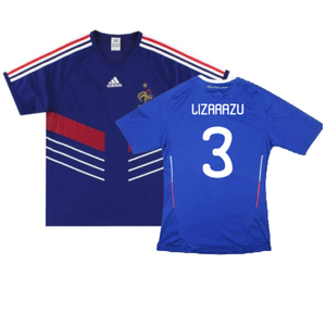 France 2010-11 Home Shirt (Basic) (L) (Mint) (LIZARAZU 3)_0