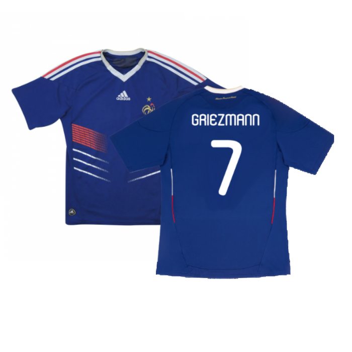 France 2010-11 Home Shirt (XL) (Very Good) (GRIEZMANN 7)