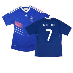 France 2010-2011 Home Shirt (S) (Good) (CANTONA 7)_0