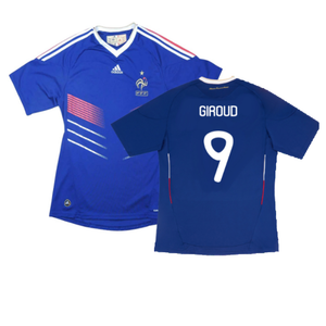 France 2010-2011 Home Shirt (S) (Good) (GIROUD 9)_0