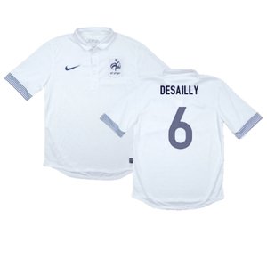 France 2012-13 Away Shirt (L) (Excellent) (DESAILLY 6)_0