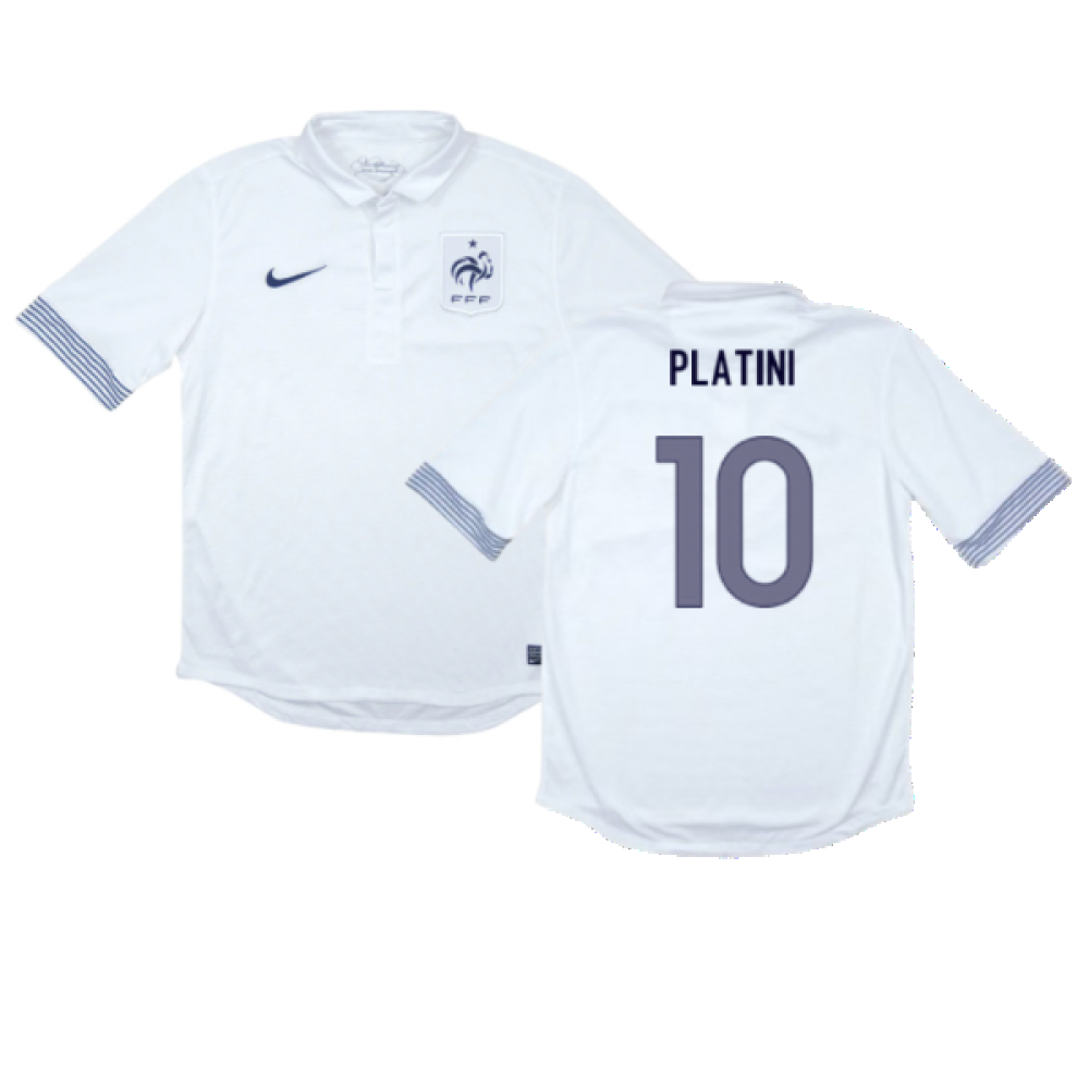 France 2012-13 Away Shirt (Excellent) (PLATINI 10)_0