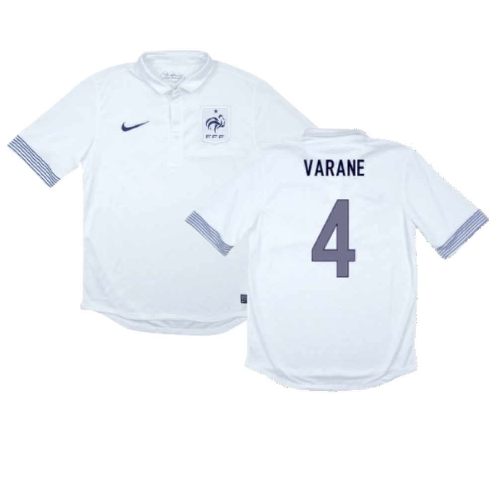 France 2012-13 Away Shirt (Excellent) (VARANE 4)_0