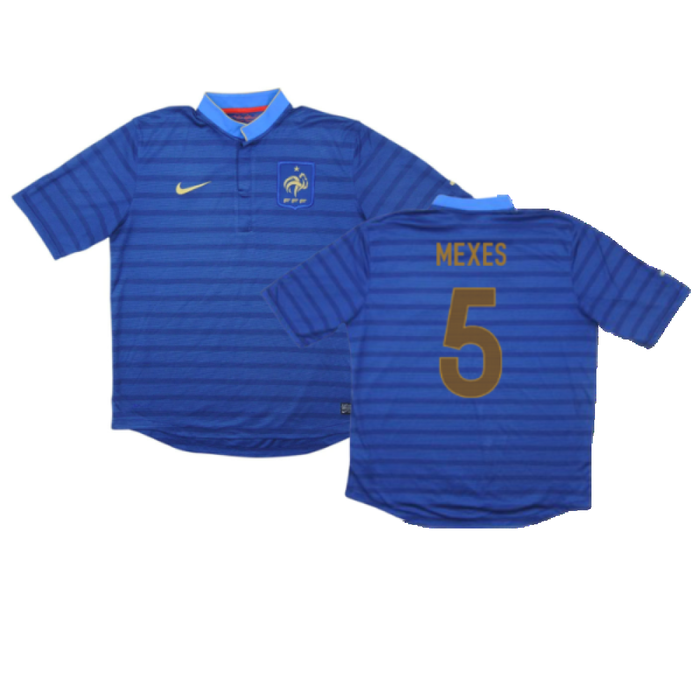 France 2012-13 Home Shirt (L) (Excellent) (Mexes 5)