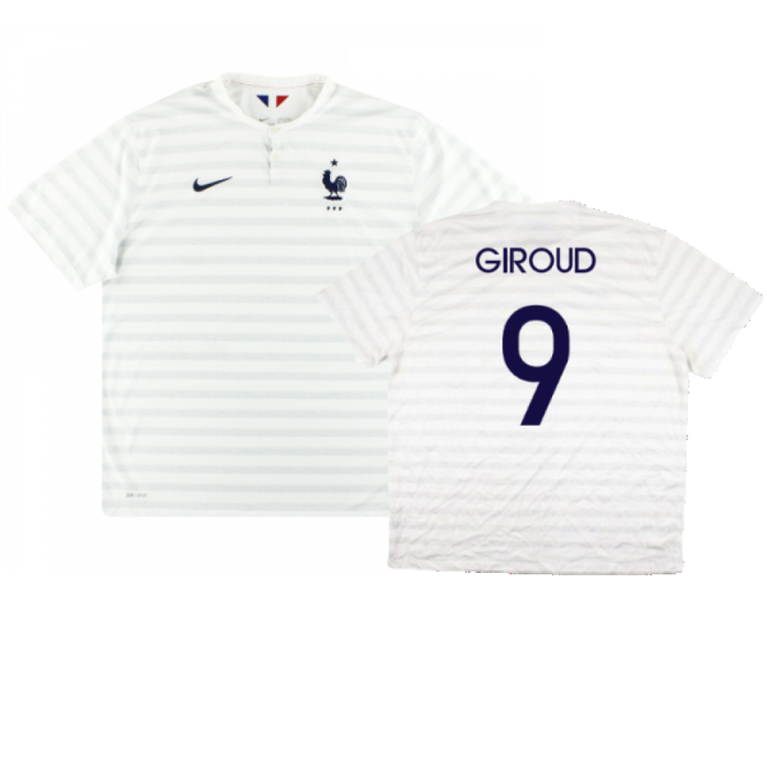 France 2014-15 Away Shirt (Very Good) (GIROUD 9)