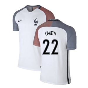 France 2016-17 Away Shirt (LB) (Mint) (Umtiti 22)_0