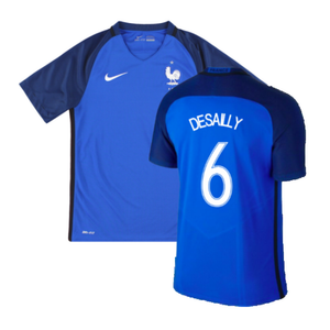 France 2016-17 Home Shirt (L) (Very Good) (DESAILLY 6)_0