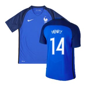 France 2016-17 Home Shirt (L) (Very Good) (HENRY 14)_0