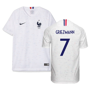 France 2018-19 Away Shirt (XL) (Good) (Griezmann 7)_0