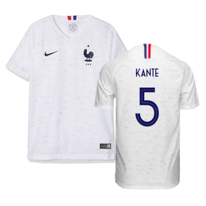 France 2018-19 Away Shirt (XL) (Good) (Kante 5)_0