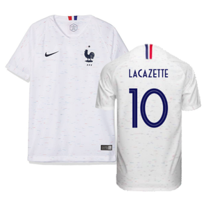 France 2018-19 Away Shirt (XL) (Good) (Lacazette 10)_0