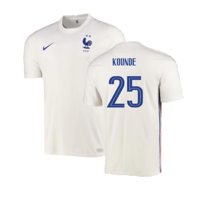 France 2020-21 Away Shirt (XXL) (Good) (Kounde 25)