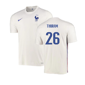 France 2020-21 Away Shirt (XXL) (Good) (Thuram 26)_0