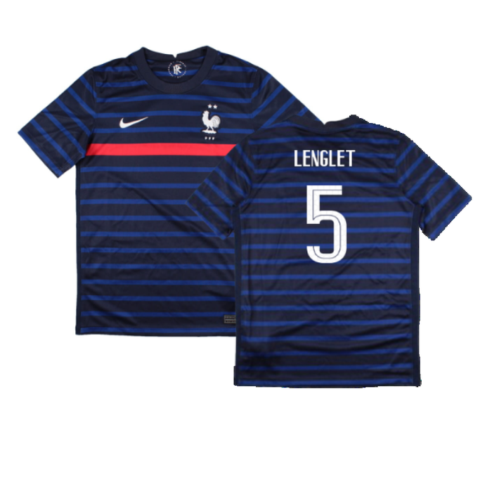 France 2020-21 Home Shirt (Mint) (Lenglet 5)