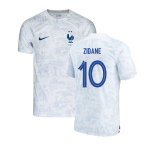 France 2022-23 Away Shirt (Mbappe #10) (Womens M) (Good) (ZIDANE 10)_0