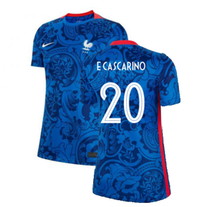 France 2022-23 Womens World Cup Home Shirt (Womens M) (E Cascarino 20) (Excellent)_0