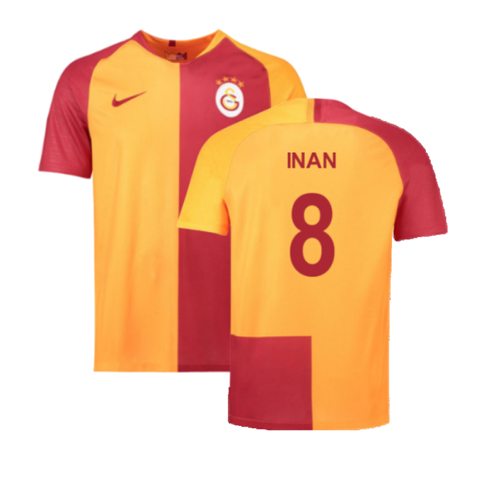 Galatasaray 2018-19 Home Shirt (2XL) (Excellent) (Inan 8)