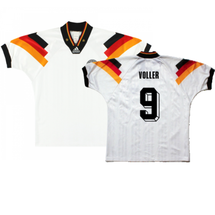 Germany 1992-93 Home Shirt (L) (Excellent) (Voller 9)