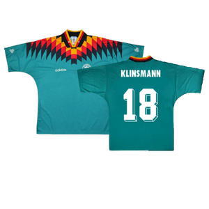 Germany 1994-96 Away Shirt (S) (Excellent) (KLINSMANN 18)_0