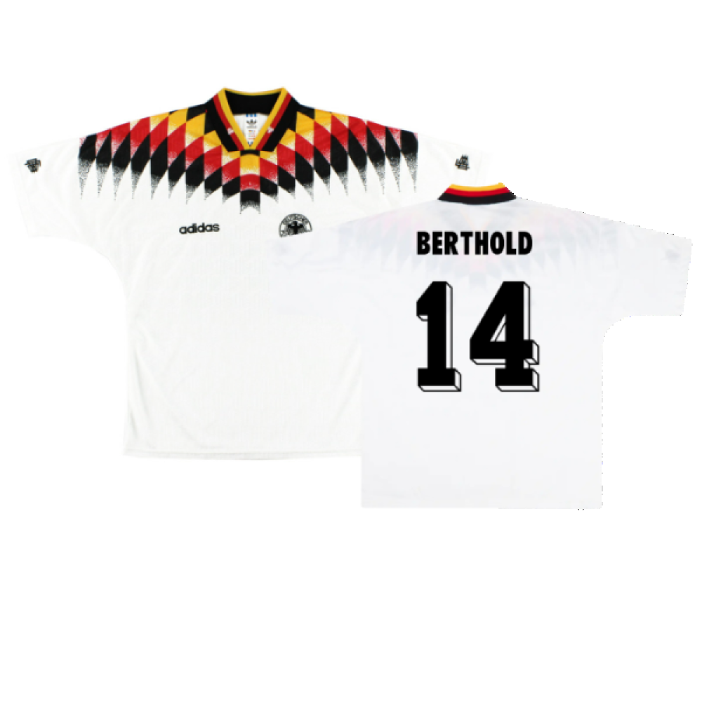 Germany 1994-96 Home Shirt (S) (Excellent) (BERTHOLD 14)_0