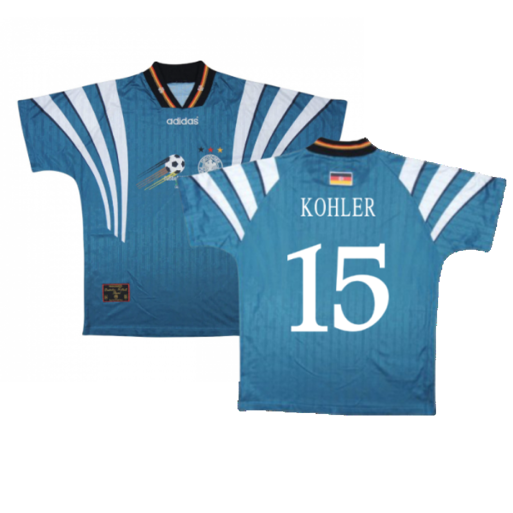 Germany 1996-98 Away Shirt (Excellent) (Kohler 15)_0