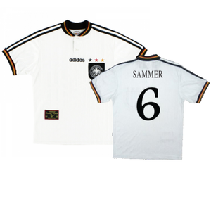 Germany 1996-98 Home Shirt (XL) (Very Good) (Sammer 6)_0