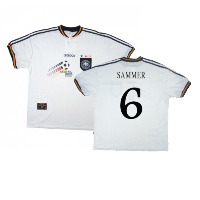 Germany 1996-98 Home WM06 Shirt (S) (Excellent) (Sammer 6)