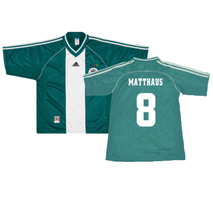 Germany 1998-00 Away Shirt (XL) (Excellent) (Matthaus 8)