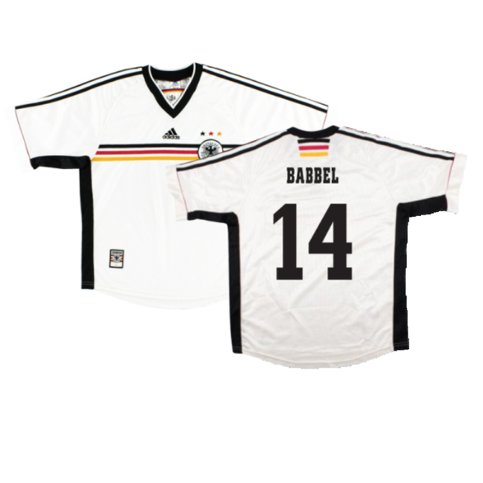 Germany 1998-00 Home Shirt (L) (Excellent) (Babbel 14)