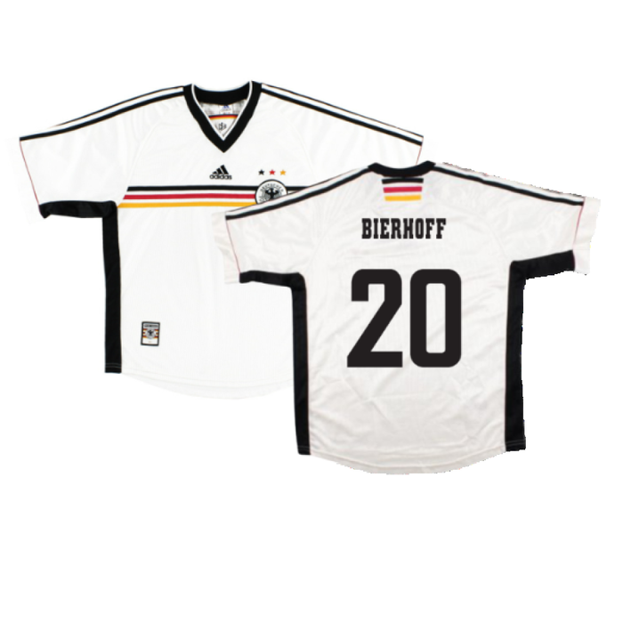 Germany 1998-00 Home Shirt (Very Good) (Bierhoff 20)