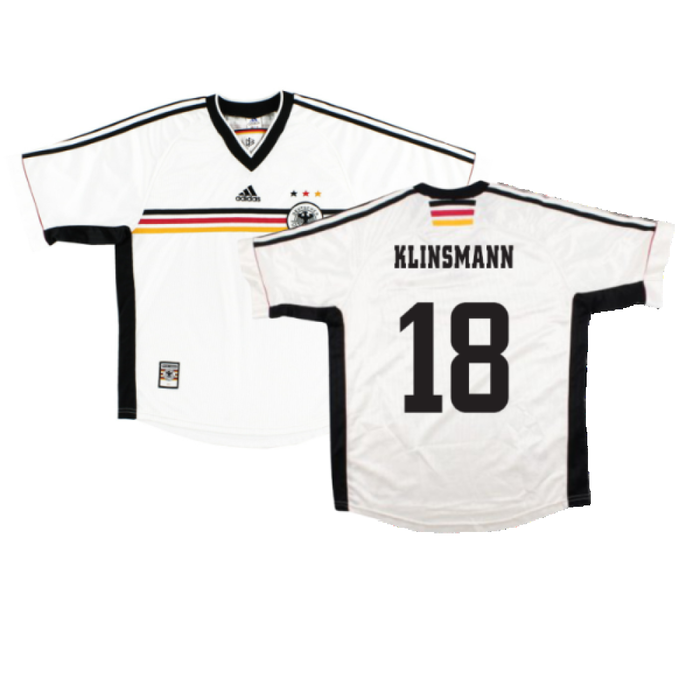 Germany 1998-00 Home Shirt (M) (Good) (Klinsmann 18)