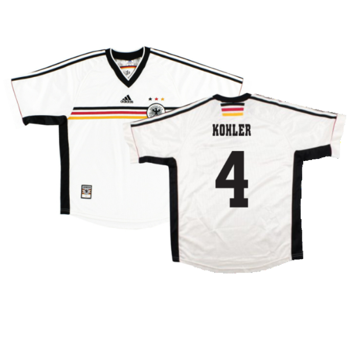 Germany 1998-00 Home Shirt (XL) (Very Good) (Kohler 4)