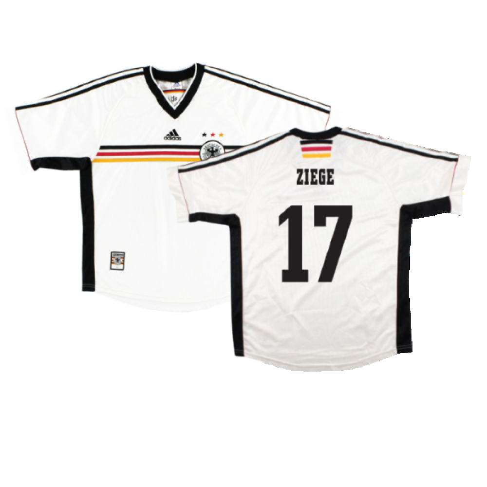 Germany 1998-00 Home Shirt (2XL) (Very Good) (Ziege 17)_0