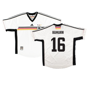 Germany 1998-2000 Home Shirt (XLB) (Good) (Hamann 16)_0