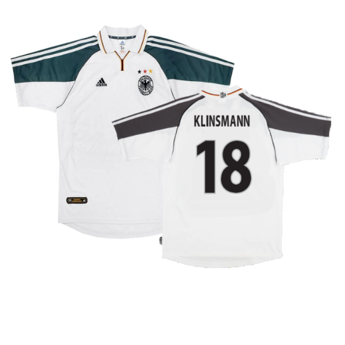 Germany 2000-2002 Home Shirt (XL) (Mint) (Klinsmann 18)