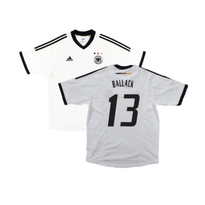 Germany 2002-04 Home Shirt (XL) (Fair) (BALLACK 13)