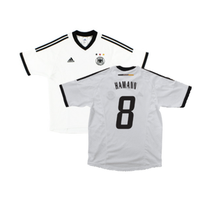 Germany 2002-04 Home Shirt (XXL) (Very Good) (HAMANN 8)_0