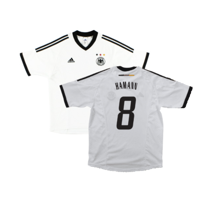 Germany 2002-04 Home Shirt (XLB) (Excellent) (HAMANN 8)