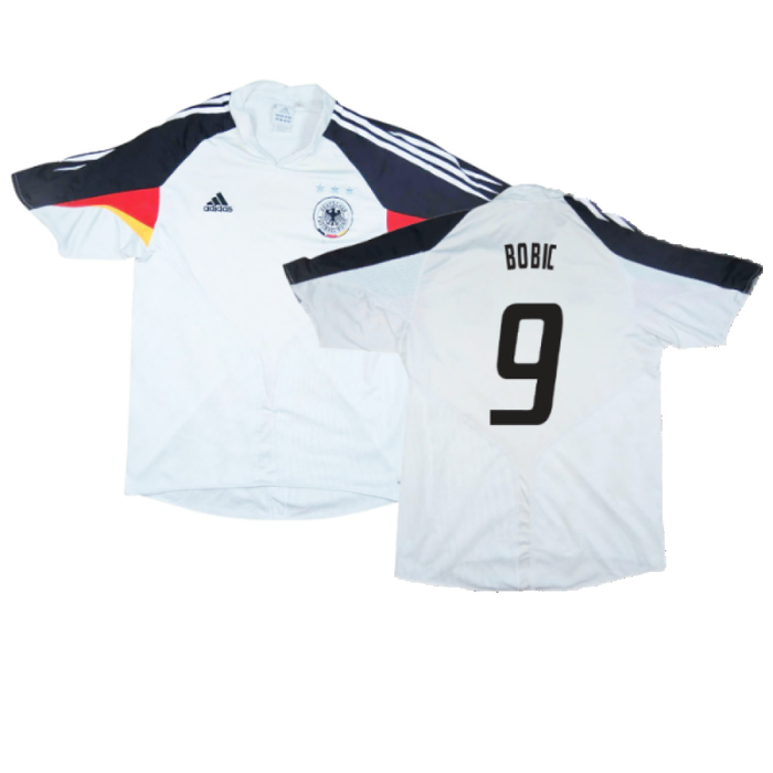 Germany 2004-06 Home Shirt (XL) (Excellent) (Bobic 9)