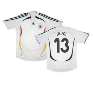 Germany 2006-08 Home Shirt (Excellent) (Ballack 13)_0