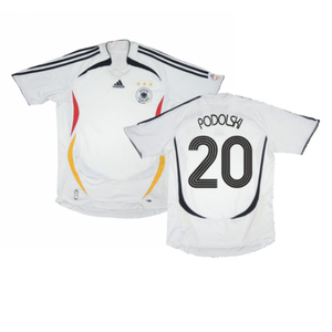 Germany 2006-08 Home Shirt (Very Good) (Podolski 20)_0