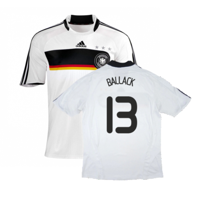 Germany 2008-10 Home Shirt (XL) (Very Good) (BALLACK 13)