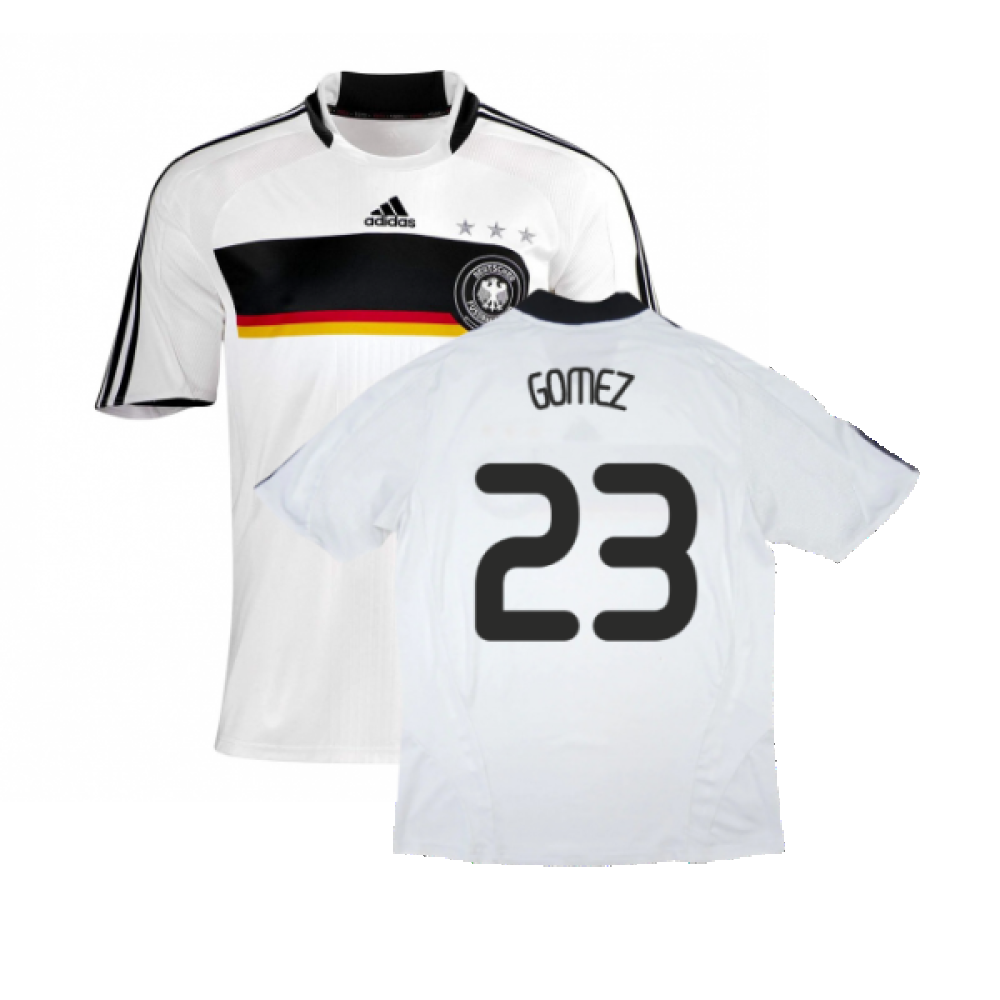 Germany 2008-09 Home Shirt (XL) (Good) (GOMEZ 23)_0
